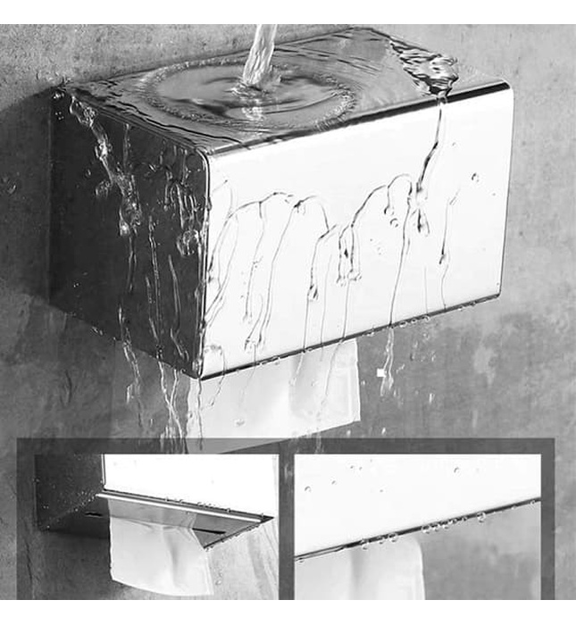 Hộp đựng giấy vệ sinh, giấy lau tay Miken MK-1054WB