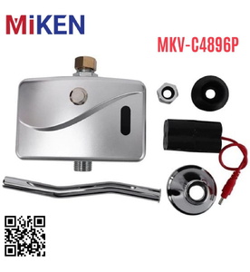 Van xả cảm ứng tiểu nam kết hợp nhấn tay Miken MKV-C4896P