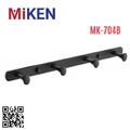 Móc  treo 4 vấu màu đen Miken MK-704B