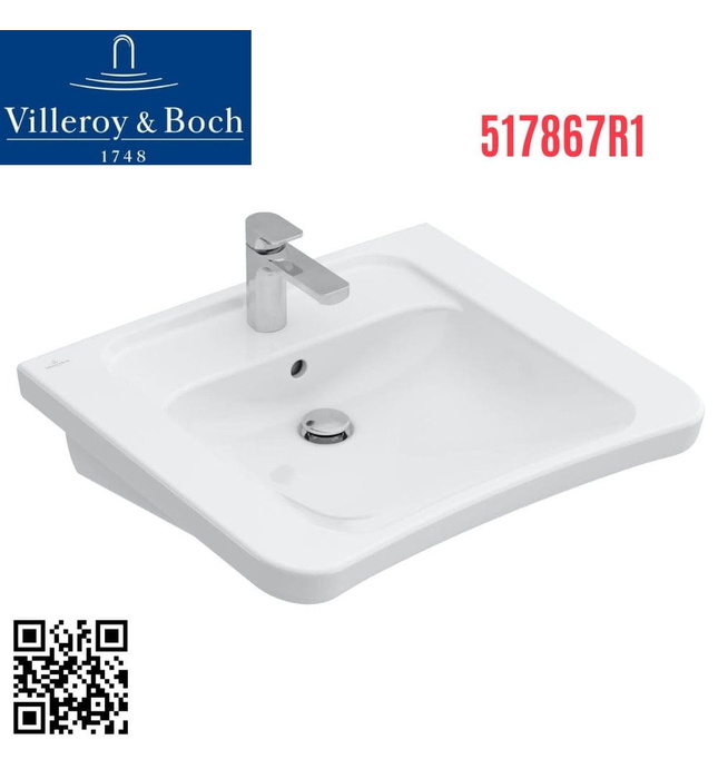 Chậu rửa lavabo Villeroy-boch ViCare 517867R1