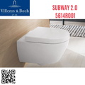 Bồn cầu treo tường Đức Villeroy Boch Subway 2.0 5614R001