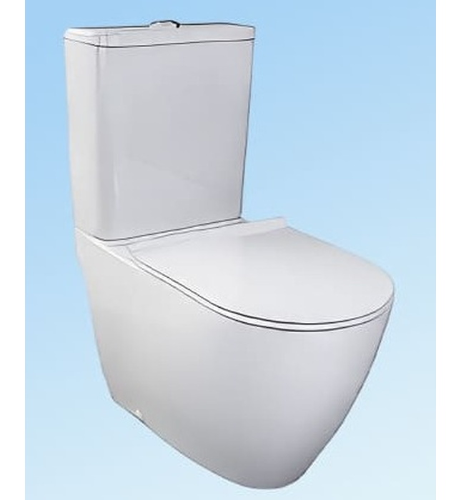 Bồn cầu 2 khối nắp rơi êm Clara CTM-230WS