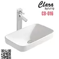 Chậu rửa Lavabo bán âm bàn Clara CB-016