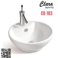 Chậu rửa Lavabo đạt bàn Clara CB-103