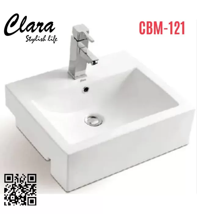 Chậu rửa Lavabo đạt bàn Clara CBM-121