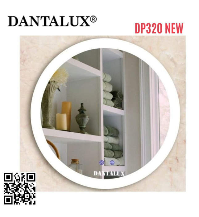 Gương đèn led cảm ứng có sấy Dantalux DP320 new