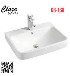 Chậu rửa Lavabo âm bàn Clara CB-168