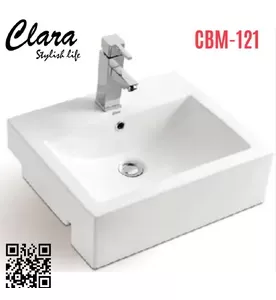 Chậu rửa Lavabo đạt bàn Clara CBM-121