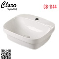 Chậu rửa Lavabo bán âm bàn Clara CB-1144   