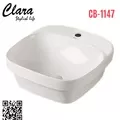 Chậu rửa Lavabo bán âm bàn Clara CB-1147