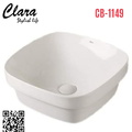 Chậu rửa Lavabo bán âm bàn Clara CB-1149