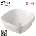 Chậu rửa Lavabo bán âm bàn Clara CB-1149