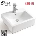 Chậu rửa Lavabo đạt bàn Clara CBM-121