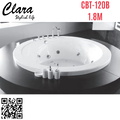Bồn tắm massage nhựa 1.8m nhập khẩu Clara CBT-120B