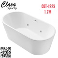 Bồn tắm đặt sàn sủi khí 1.5m nhập khẩu Clara CBT-122S
