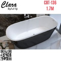 Bồn tắm đặt sàn nhựa 1.7m nhập khẩu Clara CBT-136