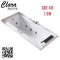 Bồn tắm massage nhựa 1.7m nhập khẩu Clara CBT-141