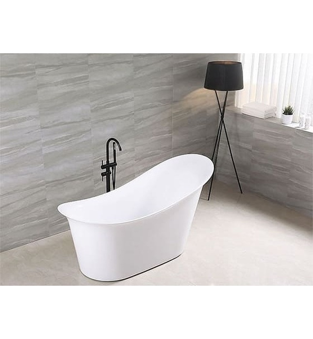 Bồn tắm đặt sàn nhựa 1.7m nhập khẩu Clara CBT-133