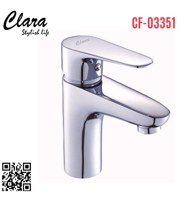 Vòi Chậu Lavabo Nóng Lạnh Clara CF-03351