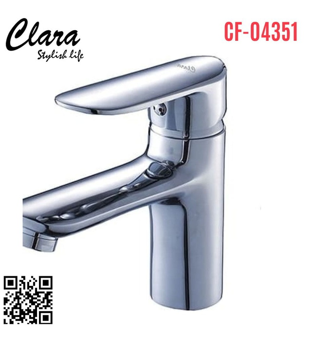 Vòi Chậu Lavabo Nóng Lạnh Clara CF-04351
