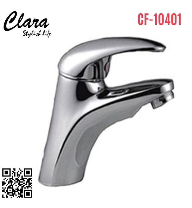 Vòi Chậu Lavabo Nóng Lạnh Clara CF-10401