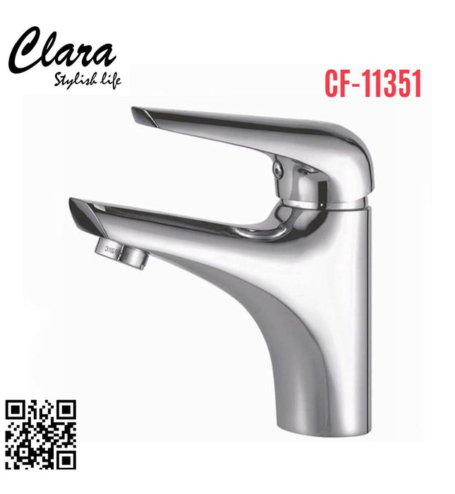 Vòi Chậu Lavabo Nóng Lạnh Clara CF-11351