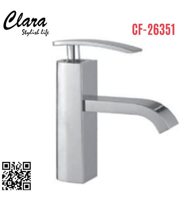Vòi Chậu Lavabo Nóng Lạnh Clara CF-26351
