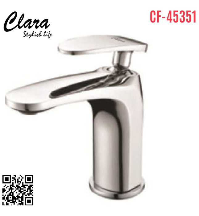 Vòi Chậu Lavabo Nóng Lạnh Clara CF-45351