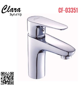 Vòi Chậu Lavabo Nóng Lạnh Clara CF-03351