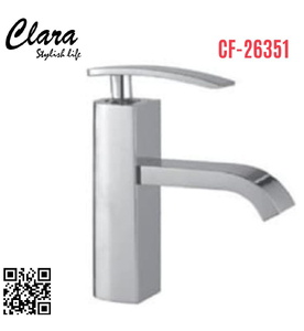 Vòi Chậu Lavabo Nóng Lạnh Clara CF-26351