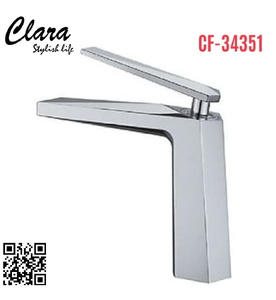 Vòi Chậu Lavabo Nóng Lạnh Clara CF-34351