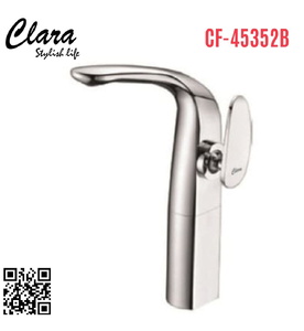 Vòi Chậu Lavabo Nóng Lạnh Thân Cao Clara CF-45352B