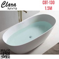 Bồn tắm đặt sàn nhựa 1.5m nhập khẩu Clara CBT-130