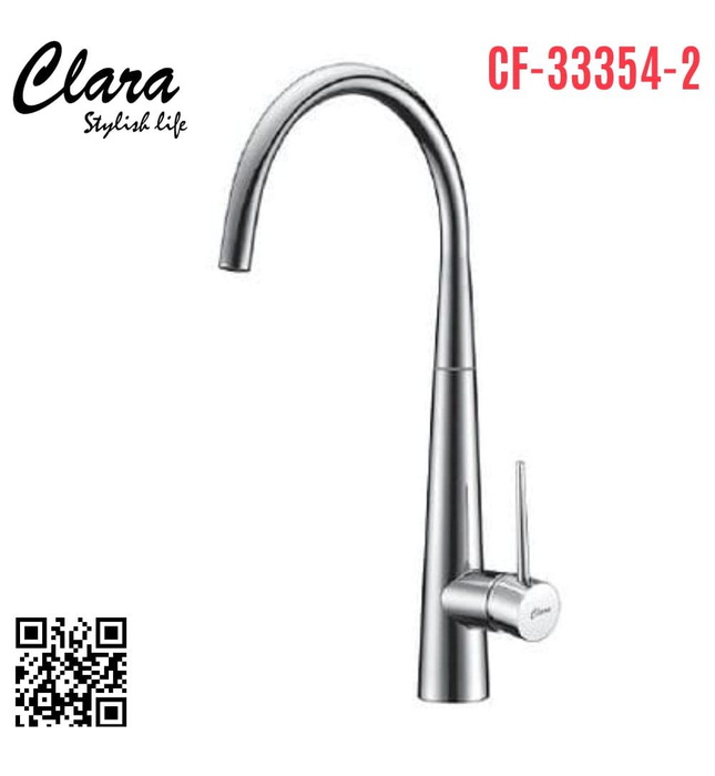 Vòi chậu rửa bát nóng lạnh Clara CF-33354-2