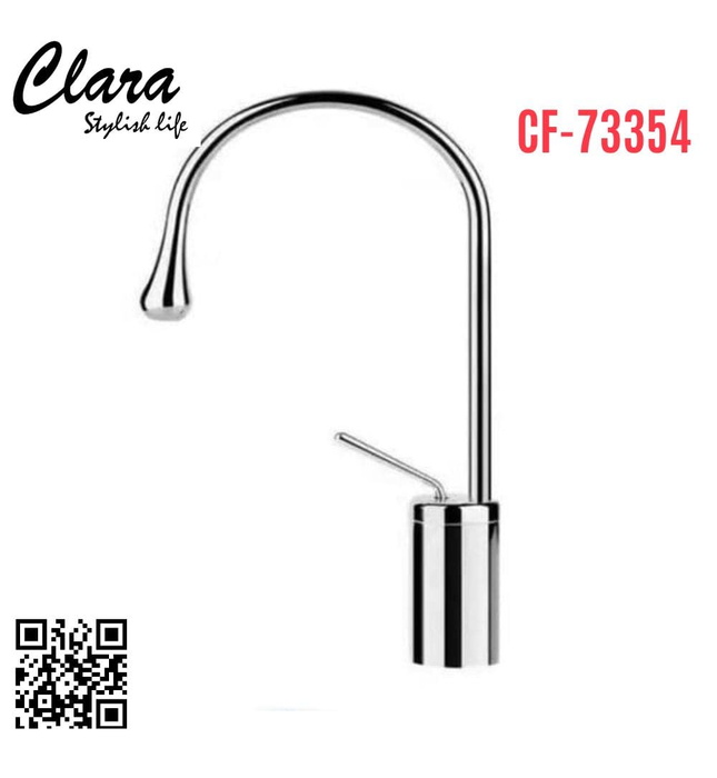 Vòi chậu rửa bát nóng lạnh Clara CF-73354