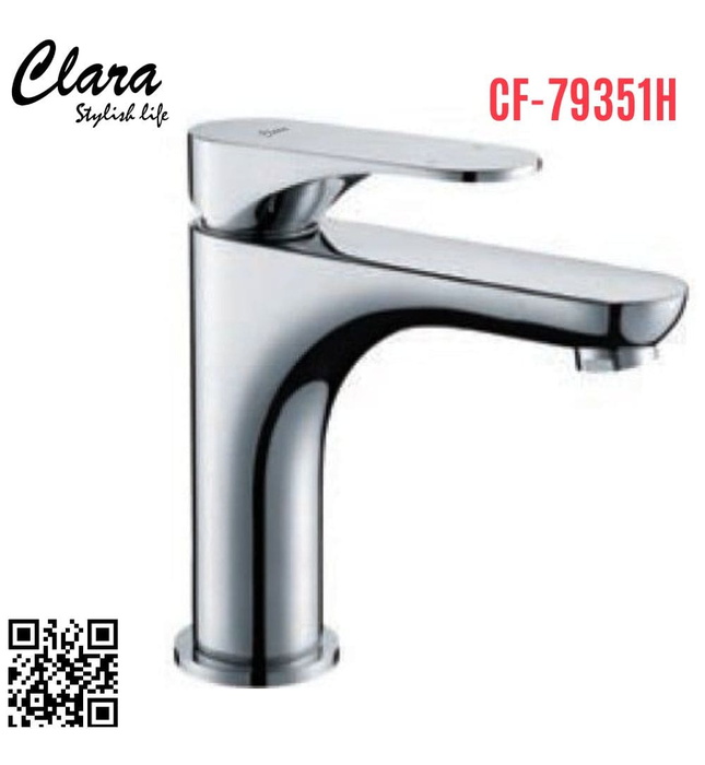 Vòi Chậu Lavabo Nóng Lạnh Clara CF-79351H