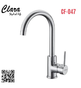 Vòi chậu rửa bát nóng lạnh Clara CF-047