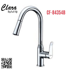 Vòi chậu rửa bát nóng lạnh Clara CF-84354B