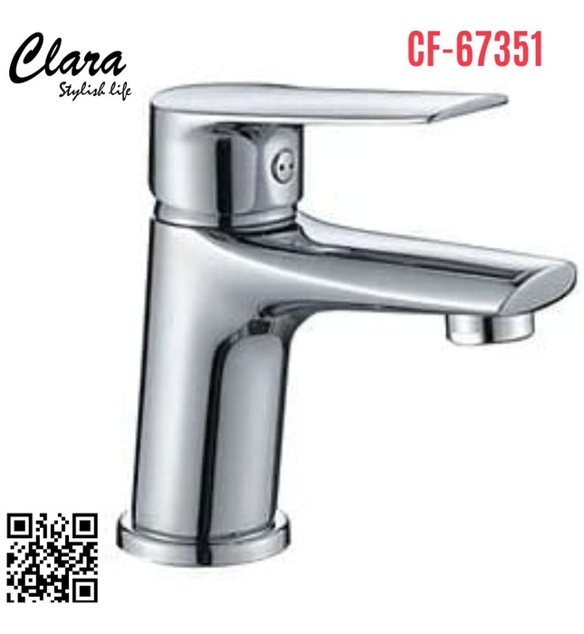 Vòi Chậu Lavabo Nóng Lạnh Clara CF-67351