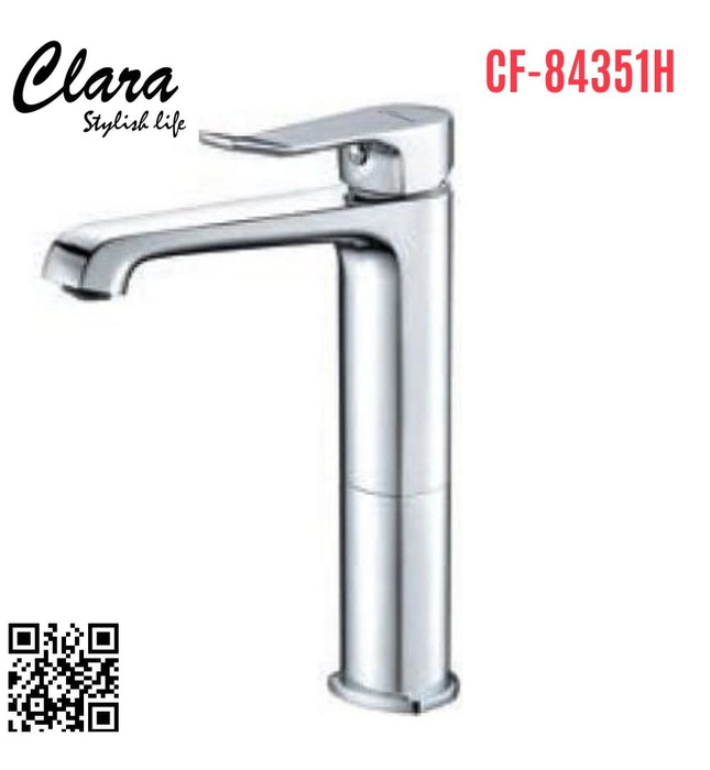 Vòi Chậu Lavabo Nóng Lạnh Cao Clara CF-84351H