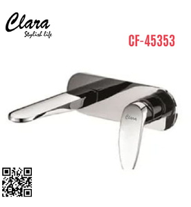 Vòi châu nóng lạnh gắn tường Clara CF-45353