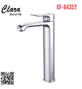 Vòi Chậu Lavabo Nóng Lạnh Thân Cao Clara CF-84352
