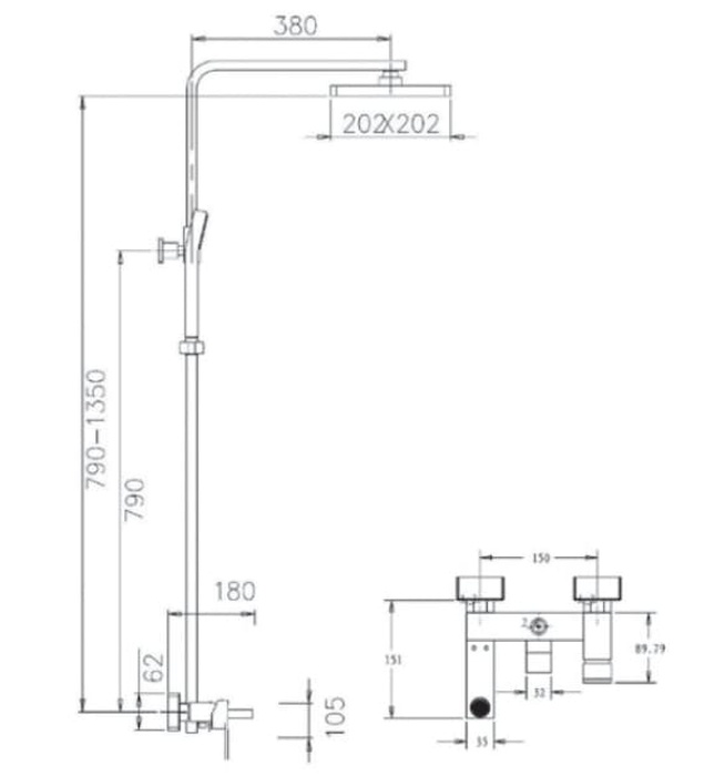 Sen cây đứng nóng lạnh Clara CF-07355