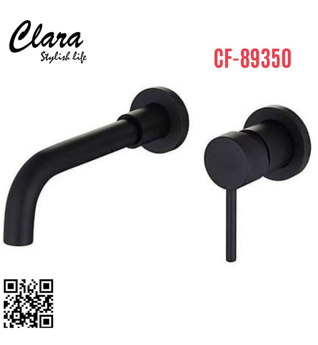 Vòi châu nóng lạnh gắn tường Clara CF-89350