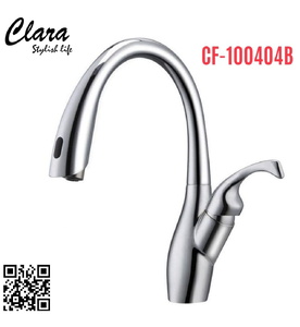 Vòi chậu rửa bát cảm ứng nóng lạnh Clara CF-100404B