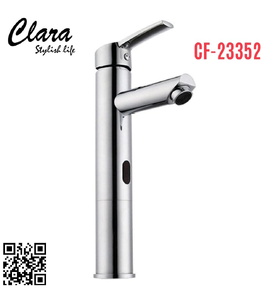 Vòi Chậu Lavabo Nóng Lạnh Thân Cao Clara CF-23352