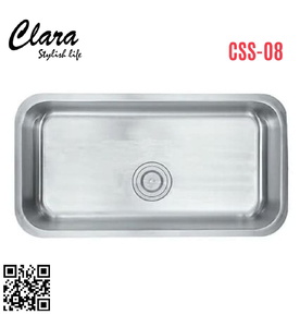 Chậu rửa bát 1 hố inox304 Clara CSS-08