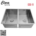 Chậu rửa bát 2 hố inox304 Clara CSS-11