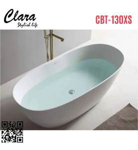 Bồn tắm đặt sàn nhựa 1.6m nhập khẩu Clara CBT-130XS