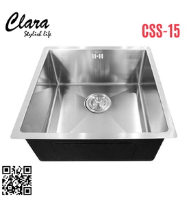 Chậu rửa bát 1 hố inox304 Clara CSS-15